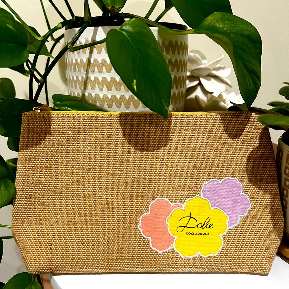 Dolce & Gabbana makeup bag